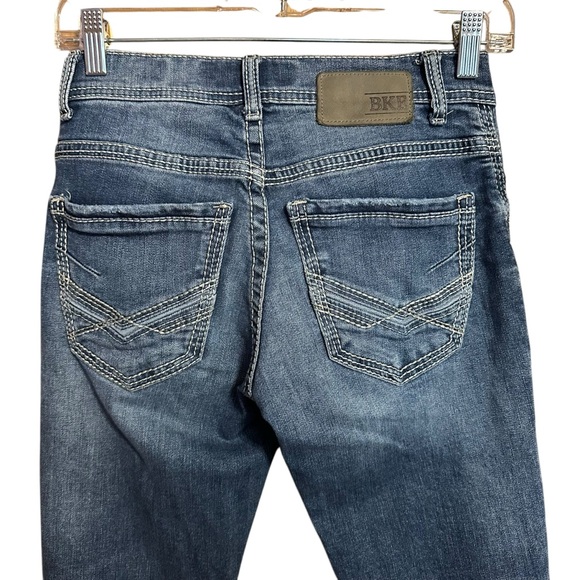 BKE Alec Straight Leg Stretch Medium Wash Jeans Size 27 Short - Picture 5 of 11
